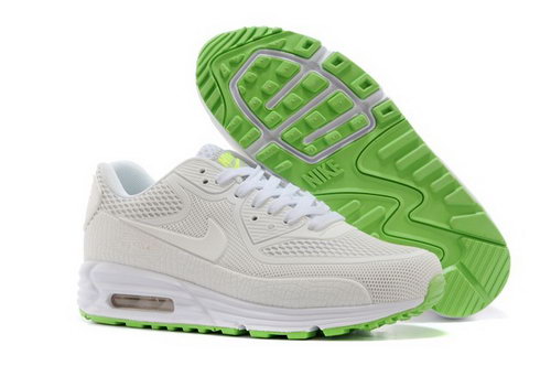 Nike Air Max 90 Kpu Tpu Mens Shoes All White Green Netherlands